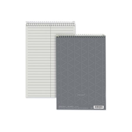 Tops Business Forms TOPS, PRISM STENO BOOKS, GREGG RULE, 6 X 9, GRAY, 4PK 80274